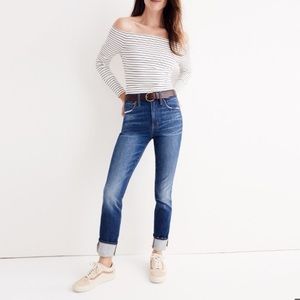 Madewell High-Rise Slim Boyjean